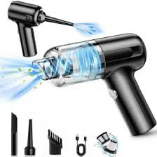 Aspirador de Pó Portátil  -  Ubs  recarregável – Limpeza Fácil e Rápida!