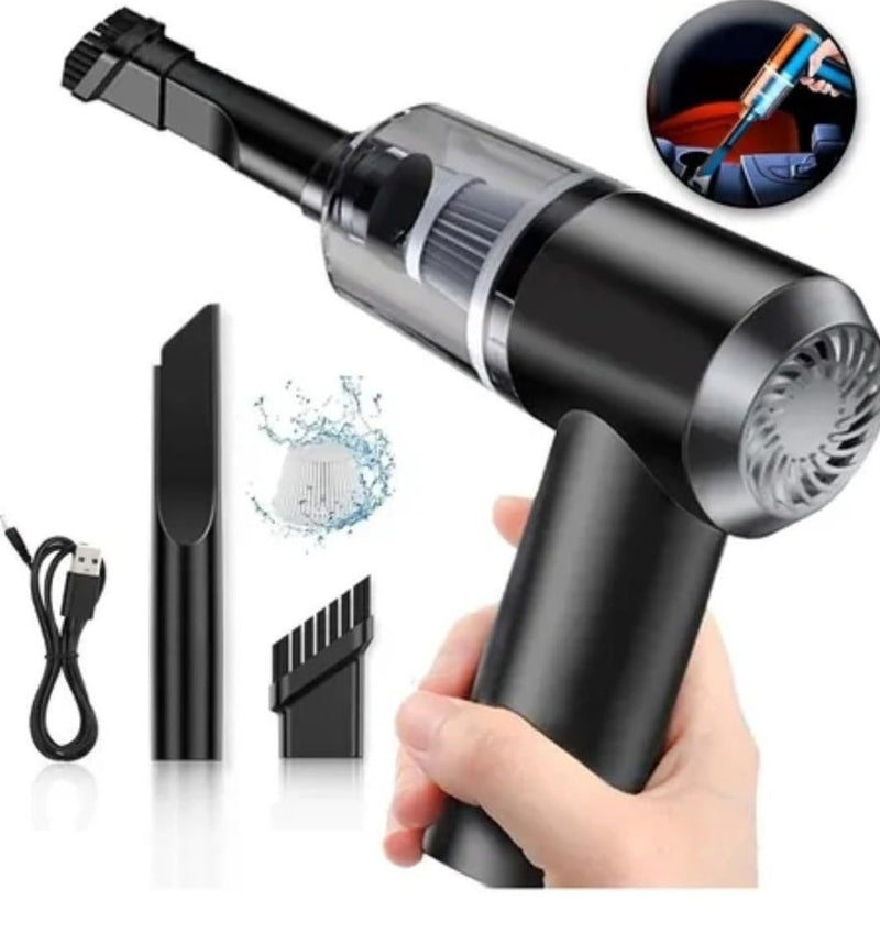 Aspirador de Pó Portátil  -  Ubs  recarregável – Limpeza Fácil e Rápida!