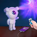 Projetor  Astronauta  -  para dormitório, 12 discos de imagem, luz noturna de galaxia, iluminação ambiente de teto,  Luz de Led.