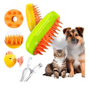 Escova a Vapor para Pets – Pelo Desembaraçado e Pet Feliz.