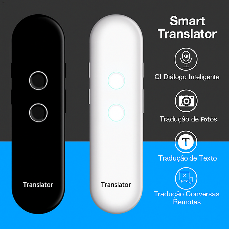 Tradutor de Bolso Portátil com Tradução Instantânea