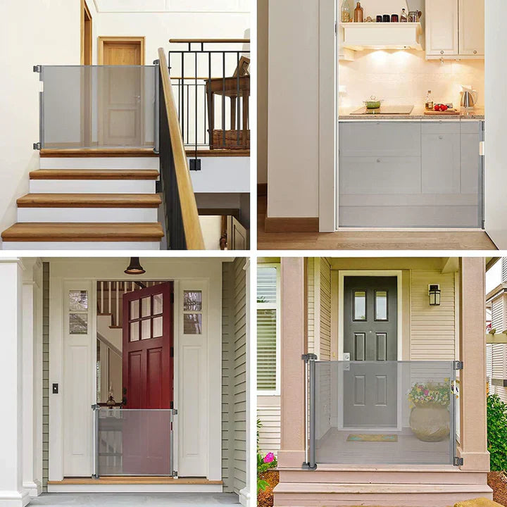 Portão Retrátil  para Cães e Bebês