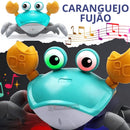 Carangueijo Fujão  -   Excelente para bebes  que estão engatinhando totalmente interativo  carregamento UBS.